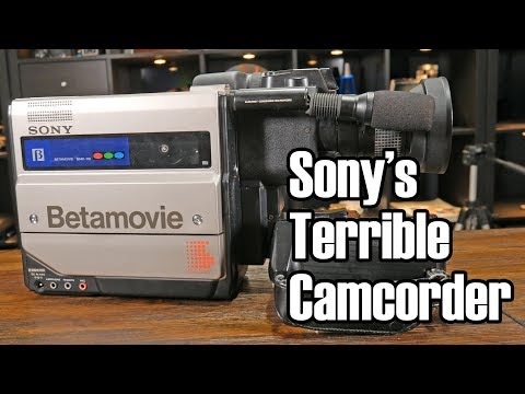 Betamovie: Sony's Terrible (But Ingenious) Camcorder
