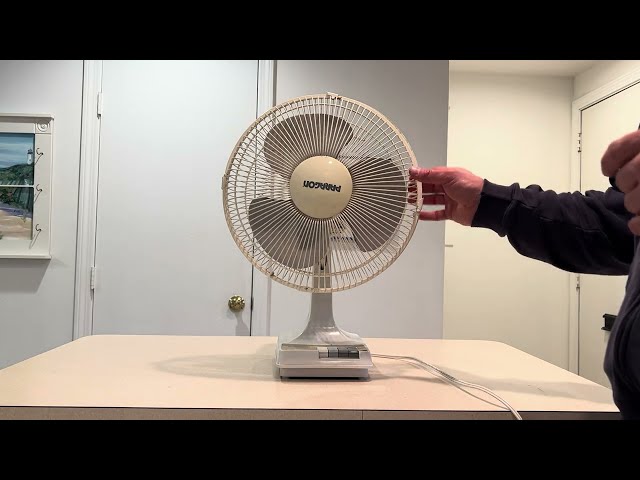 12” Paragon Oscillating Fan - Initial Checkout
