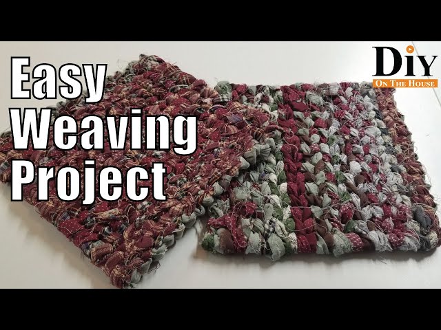 Easy Weaving Project:  Weave a Potholder | Kids Weaving Projects