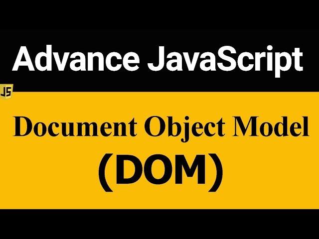 What is Document Object Model in JavaScript (Hindi)