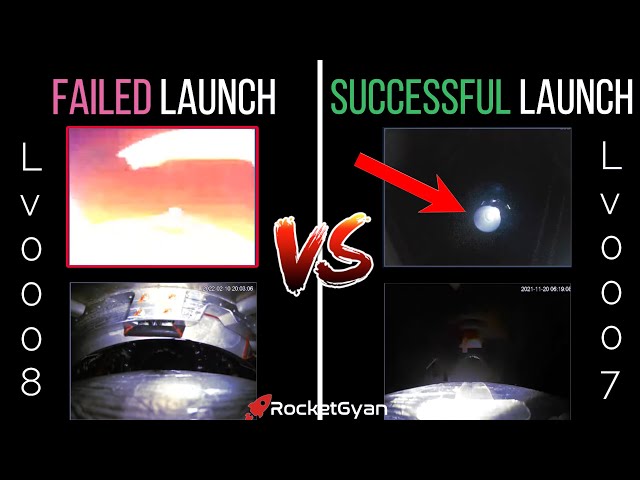 Astra Rocket Success Vs Failure Comparison | LV0007 vs LV0008 | Astra Rocket Launch failure analysis
