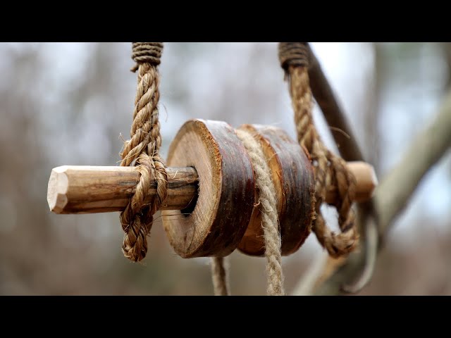 This Wilderness Technique will Blow Your Mind: Bushcraft Gadgets, Survival Tools, Primitive Pulley