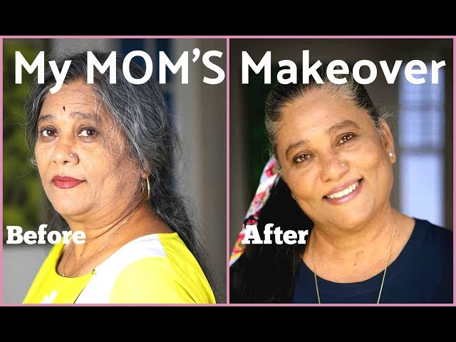 I GAVE MY MOM A COMPLETE IMAGE MAKE-OVER! Styling/Make-up/Hair 2018