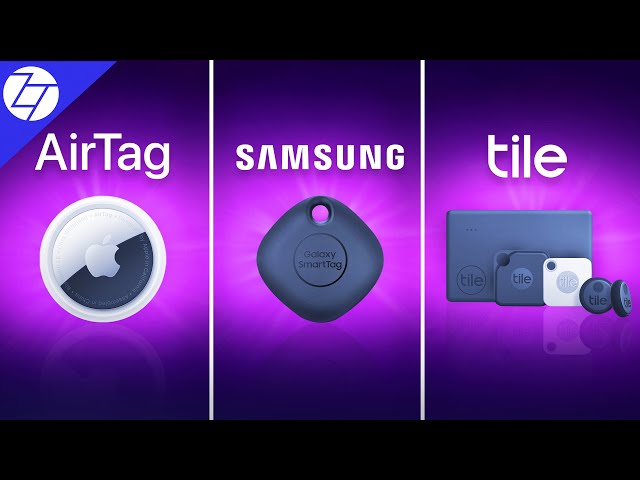 AirTags vs Samsung SmartTag vs Tile - The ULTIMATE Comparison!