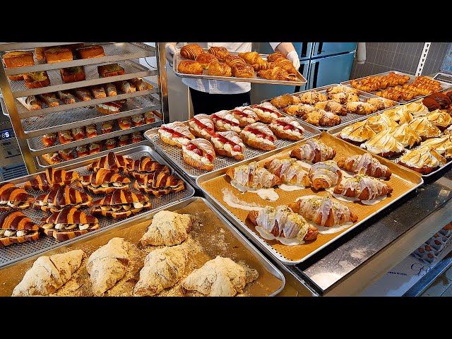 How to Make 8 Types of Croissants and King Size Croissants [ASMR]