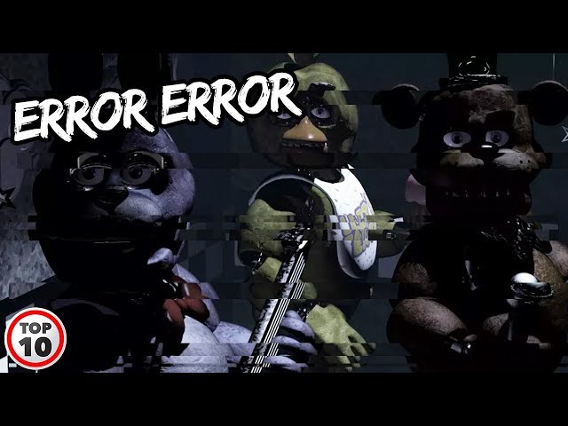 Top 10 Scary FNAF Glitches