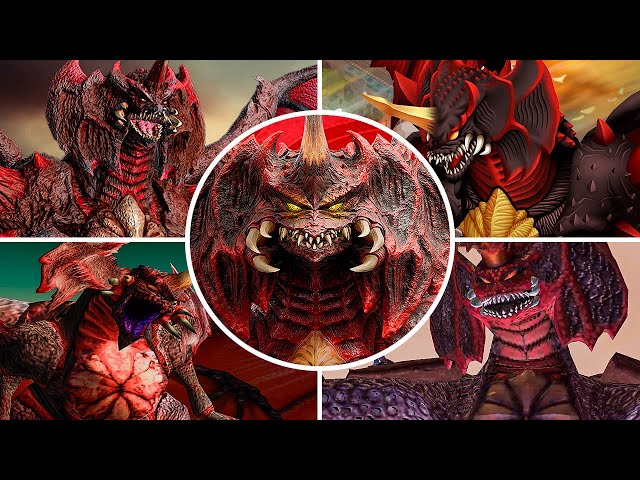 Evolution of Destoroyah in Godzilla Games (1998 - 2024 | PS1 - PS5)