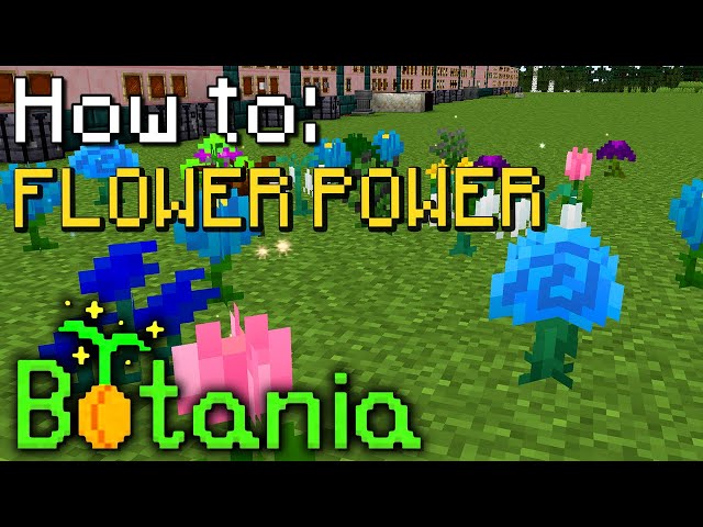 How to: Botania | Basic Mana (Minecraft 1.16.5)