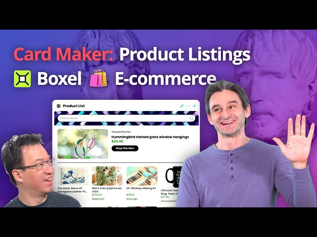 Card Maker: Designing Your Product Card for an Etsy-Inspired Marketplace – Episode 4