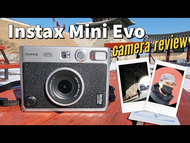 Instax Mini Evo camera review with sample photos! how to transfer photos from camera to phone 미니 에보