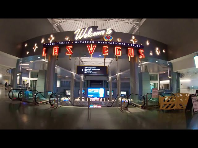 Las Vegas Mccarran Airport Terminal 3 Walking Tour