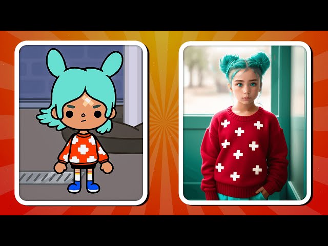 Toca Life World characters in real life - Toca Boca