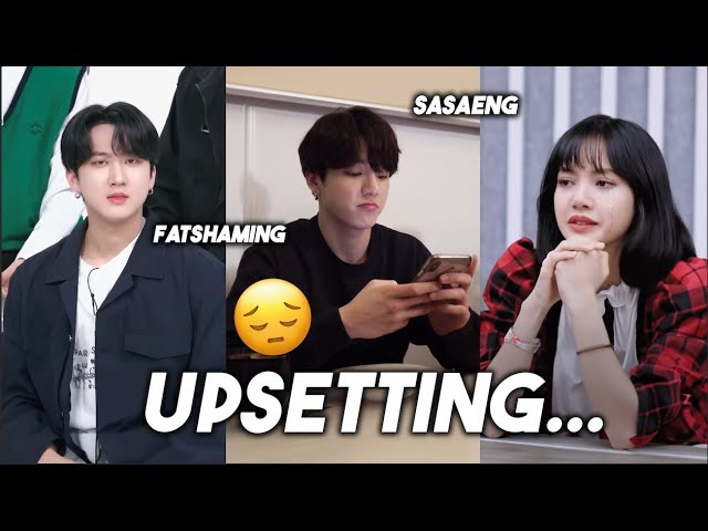 K-pop Moments that make Me Uncomfortable and Upset!