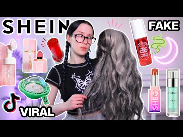 I Only Used SHEIN Beauty Products For 24 HOURS... *Testing CHEAP SHEGLAM Makeup, Skincare, Wigs*