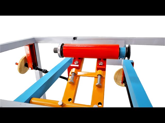 Making An Incline Table Saw Using Self Motor | Homemade Versatile Table Saw For Workshop