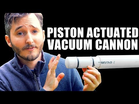 New Vacuum Cannon Design - No Vacuum Pump Required!