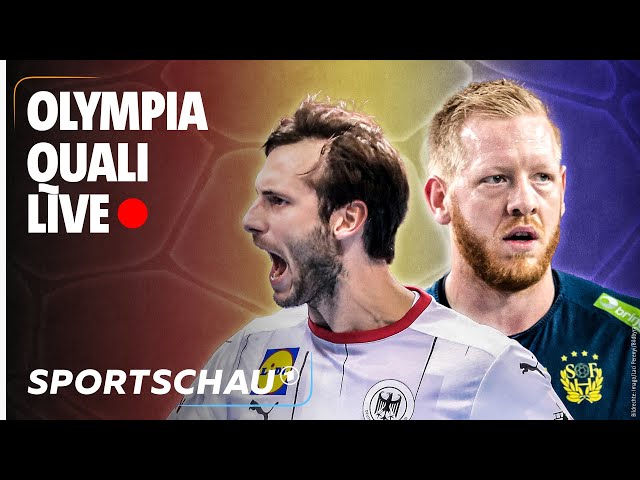 Handball: Deutschland gegen Schweden in der Olympia-Qualifikation