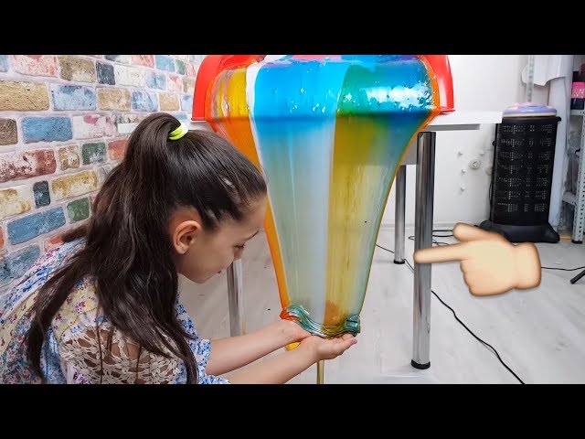 Transformation from Colorful Slime Waterfall to Perfect Slime Soup !!