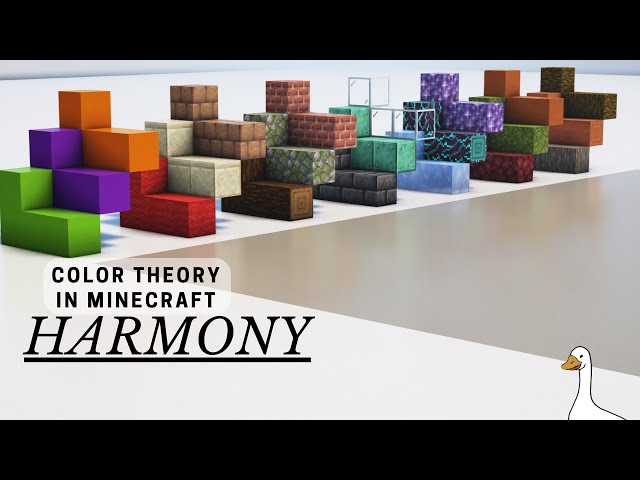Color Theory In Minecraft: HARMONY
