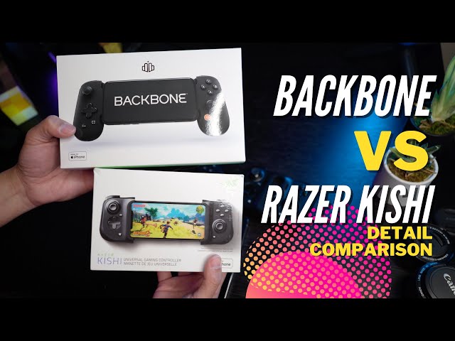 Backbone vs Razer Kishi - Best iPhone 13 Pro Max Gaming Controller