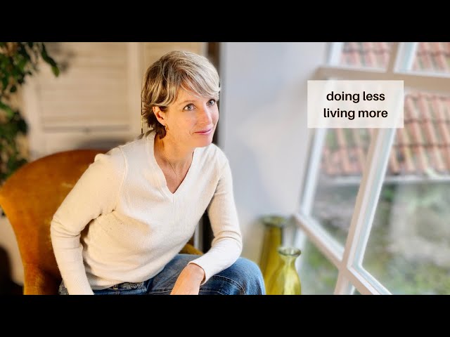 Live More by Doing Less the Philosophy of Slow Living ~ Simplify Life