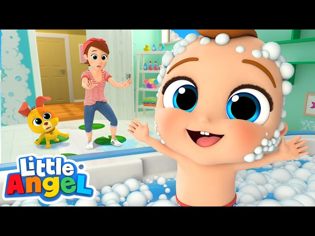 Be Safe During Bath Time Song | Little Angel Kids Songs & Nursery Rhymes