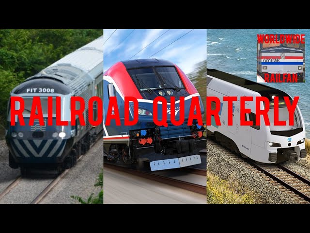 NEW Amtrak Airo Car, Mexican HST, Brightline Orlando, California Stadler Trains | Railroad Quarterly