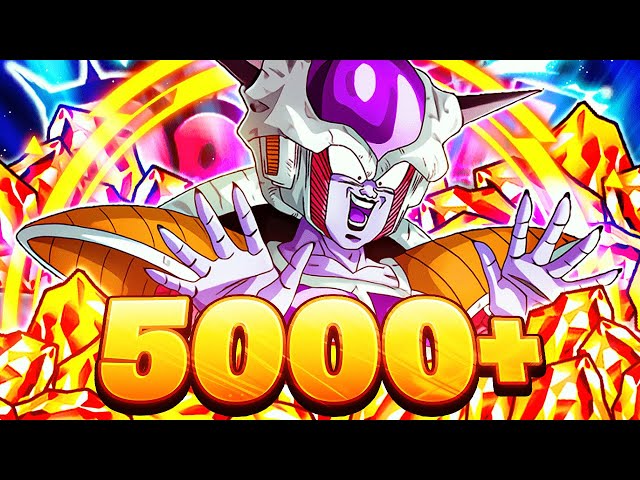 5,000+ STONES! 1ST FORM FRIEZA RAINBOW SUMMONS! (DBZ: Dokkan Battle)
