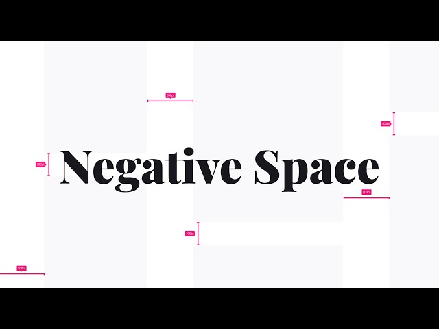 How to use Negative Space in UI Design