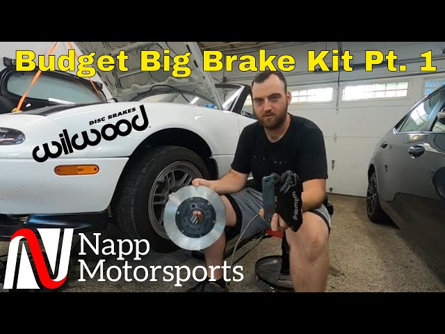 Miata Big Brake Kit - Wilwood Front Install (How To)