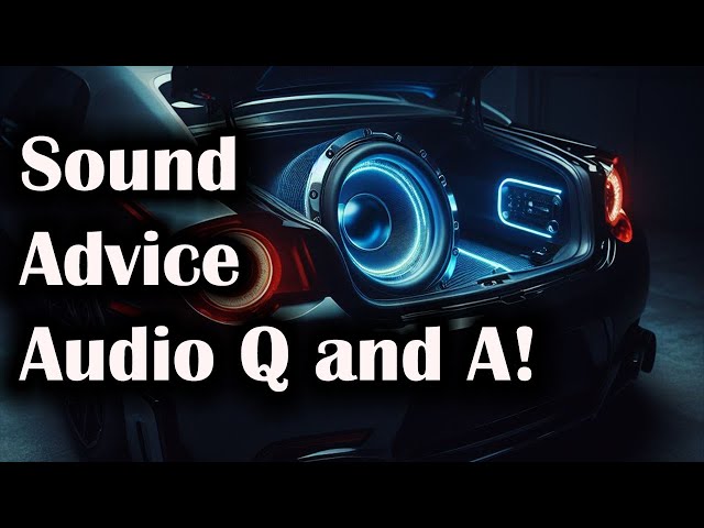Sound Advice Q and A Show