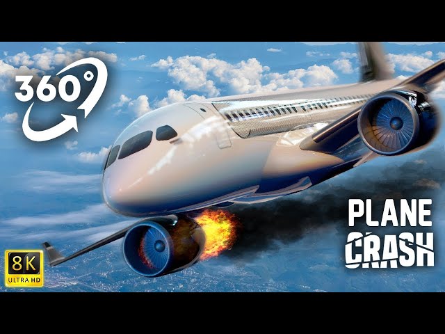 VR Plane Crash Experience in Virtual Reality 360 video