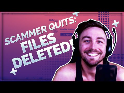 120,000 FILES GONE! APPLE SCAMMER QUITS