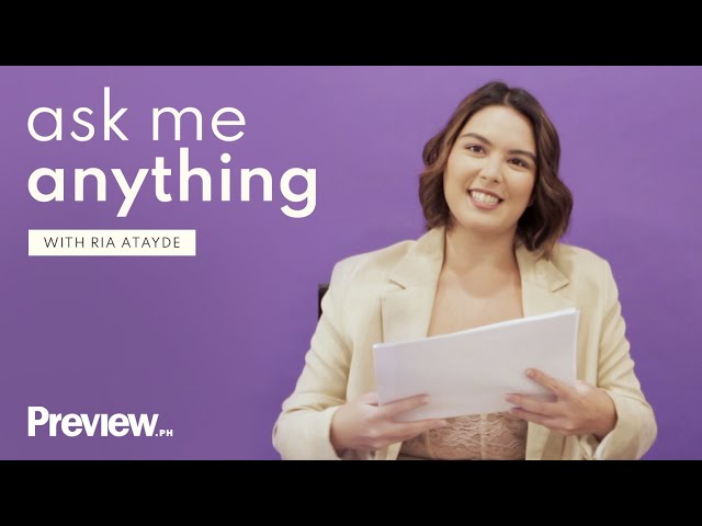 Ria Atayde Plays Ask Me Anything | Ask Me Anything | PREVIEW
