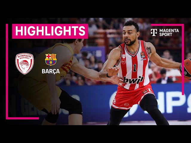 Olympiakos Piräus - FC Barcelona | Turkish Airlines EuroLeague | MAGENTA SPORT