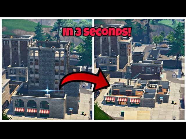 How To Destroy Any Building In 3 Seconds Glitch (New) Fortnite Glitches Season 6 PS4/Xbox one 2018