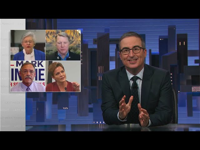 John Oliver Can't Believe this Mike Collins Election Ad on Last Week Tonight