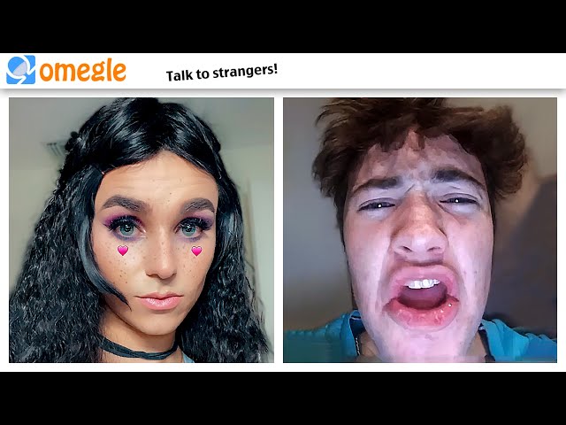 FAKE GIRL flirts with guys on OMEGLE again (GIRL VOICE TROLLING)