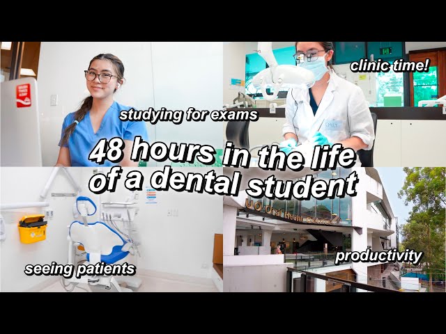 48 HOURS IN DENTAL SCHOOL 🦷 STRESSFUL but REALISTIC vlog! 📚