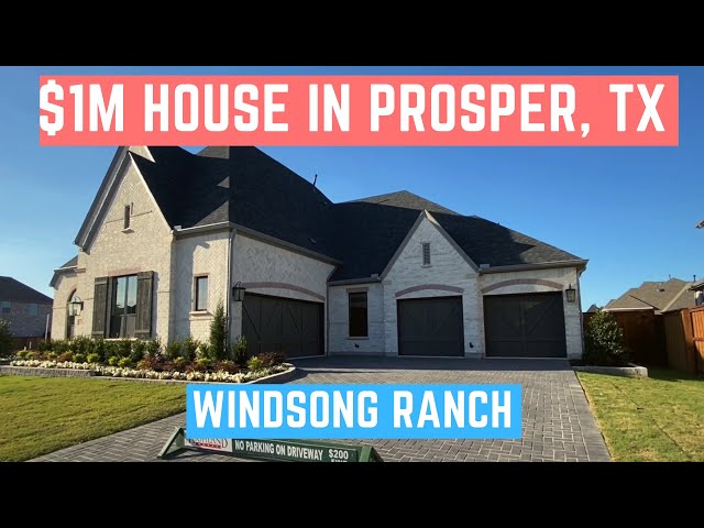 $1,000,000 Home in Prosper, TX (DFW Area)