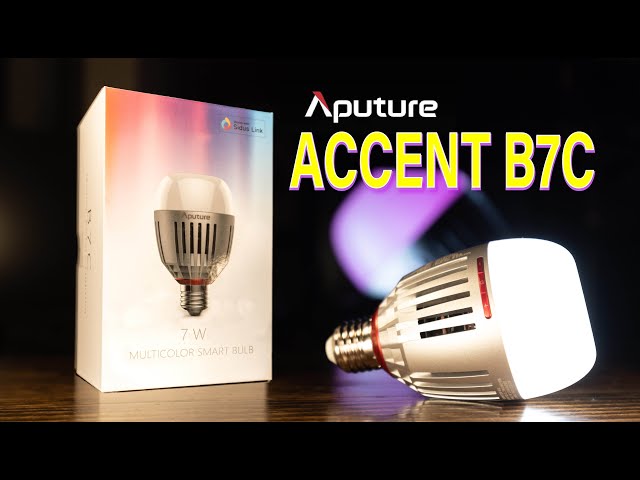 Unboxing/Overview of Aputure Accent B7C RGBWW