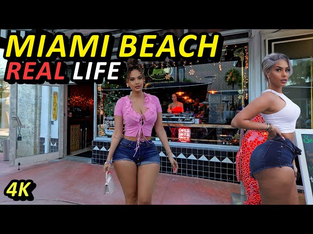 Real Life on Miami Beach Florida