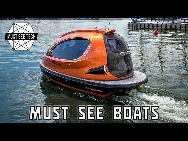 7 Awesome Watercraft and Mini Boats that YOU MUST SEE
