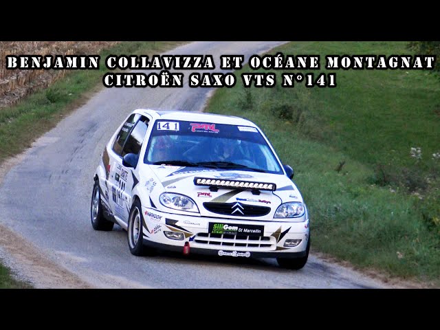 Rallye de la Noix de Grenoble 2023 - Citroën Saxo VTS N°141 Benjamin COLLAVIZZA et Océane MONTAGNAT