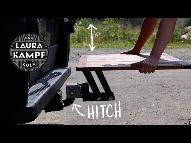 Very Clever Camping Table (without legs!)