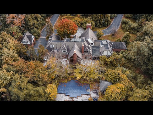 Exploring a $4,700,000 Abandoned Mansion with Tennis Court and Gucci Left Behind | Found $100,000