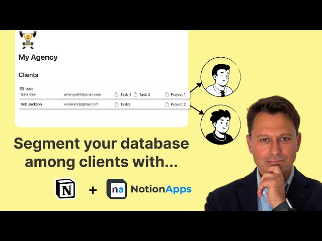 How to segment your Notion's database among clients?
