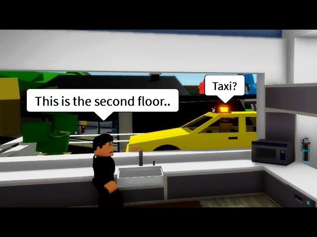 ROBLOX Brookhaven 🏡RP - FUNNY MOMENTS (TAXI 10)