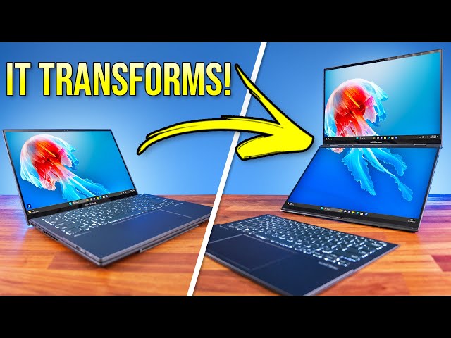 This New Laptop Has 2 SCREENS! - ASUS Zenbook DUO