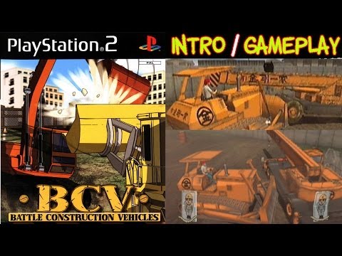 BCV: Battle Construction Vehicles Intro & Gameplay PS2 HD